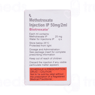 Biotrexate 50mg Injection 2ml