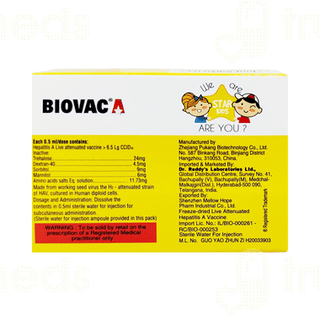 Biovac A 0.5 MG Injection 0.5 ML
