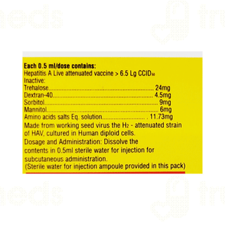 Biovac A 0.5 MG Injection 0.5 ML