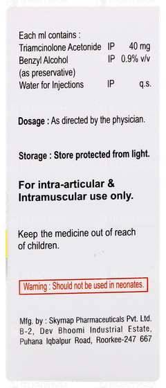 Bonacort 40mg Injection 1ml