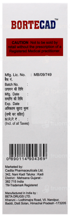Bortecad 2 MG Injection 1
