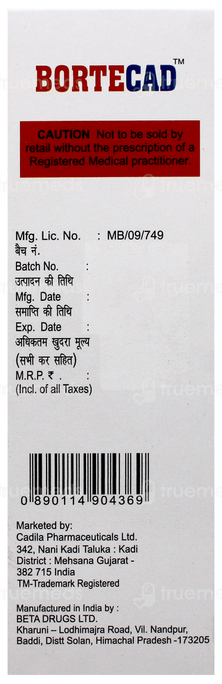 Bortecad 2 MG Injection 1