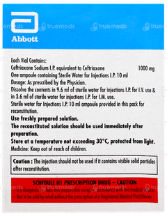 C One 1000mg Injection 1