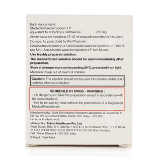 C One 250 Mg Injection 1