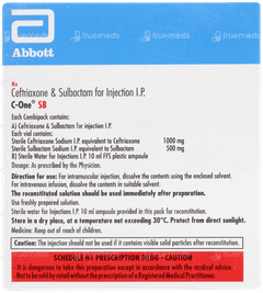 C One Sb Injection 1 C One Sb Injection 1