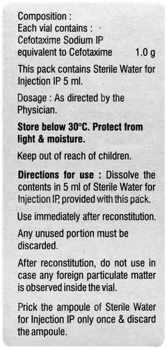 C Tax 1.0g Injection 1 C Tax 1.0g Injection 1
