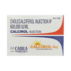 Calcirol 600000iu Injection 1ml Calcirol 600000iu Injection 1ml