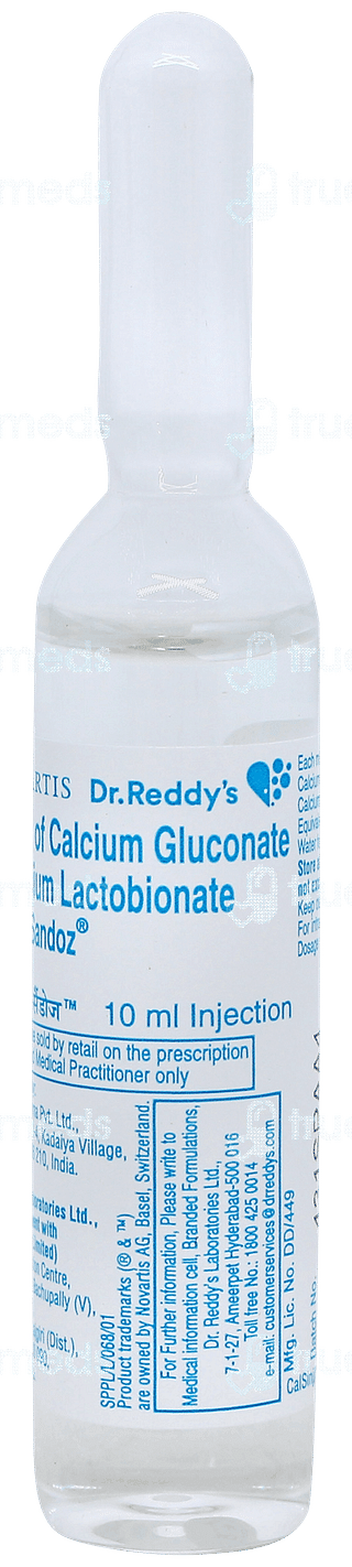 Calcium Sandoz Injection 10ml