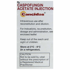 Cancidas 50 Mg Injection 10 Ml Cancidas 50 Mg Injection 10 Ml