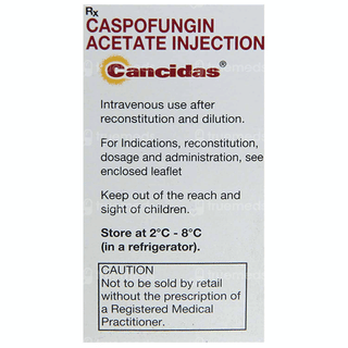 Cancidas 50 Mg Injection 10 Ml
