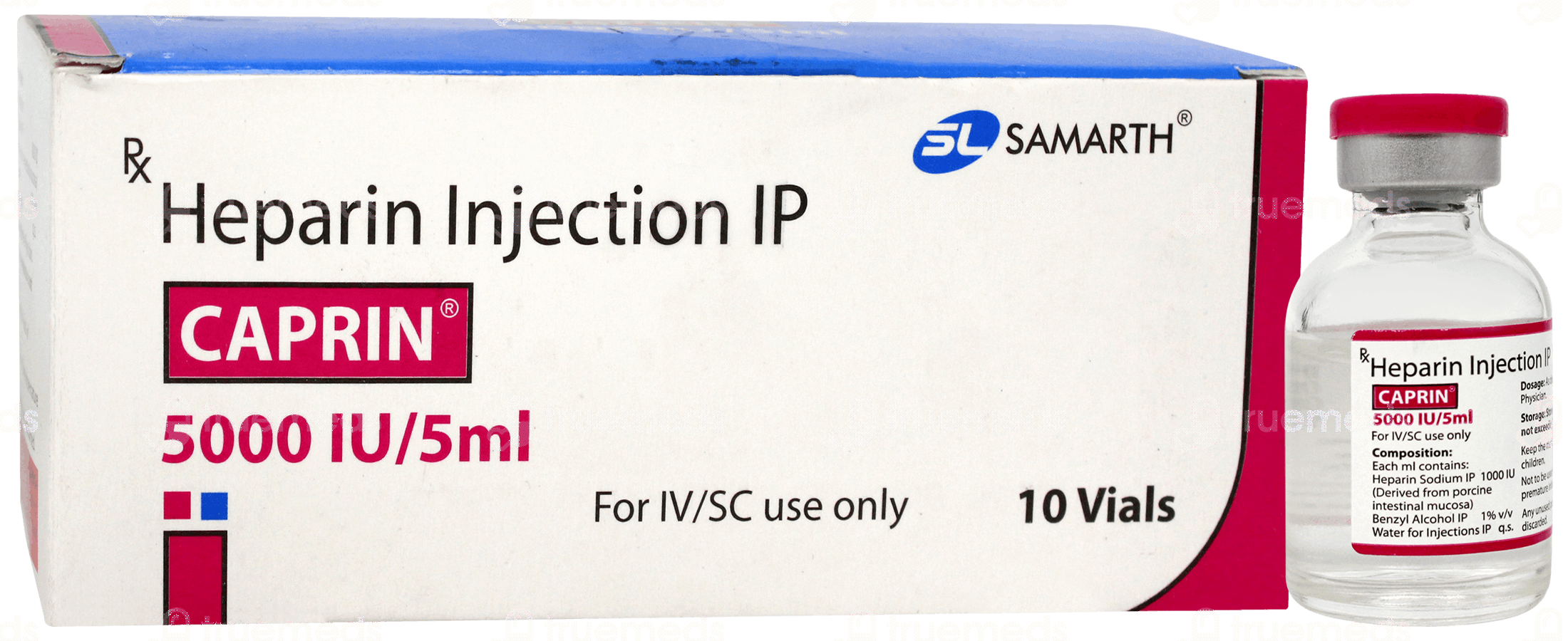 Caprin 5000 Iu Injection 5 Ml - Uses, Side Effects, Dosage, Price ...