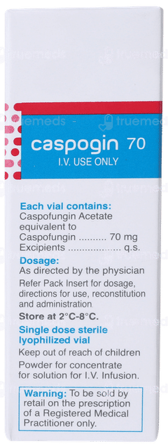 Caspogin 70 Mg Injection 10 Ml