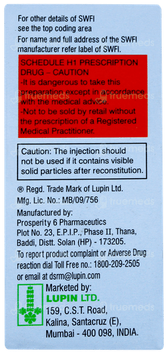 Cefaxone 1g Injection 1