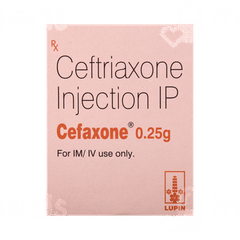 Cefaxone 0.25g Injection 1 Cefaxone 0.25g Injection 1