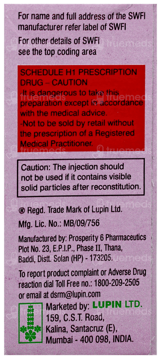 Cefaxone 0.5g Injection 1