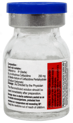 Cefazid 250 MG Injection 2 ML