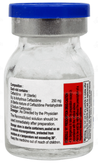 Cefazid 250 MG Injection 2 ML