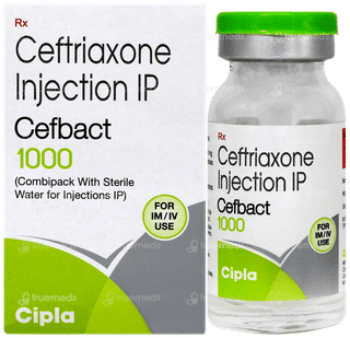 Cefbact 1000 Injection 1