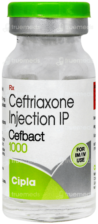 Cefbact 1000 Injection 1