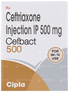 Cefbact 500 Injection 1