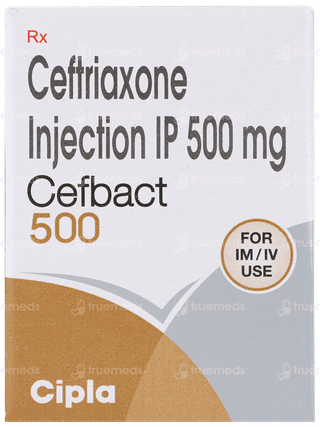 Cefbact 500 Injection 1