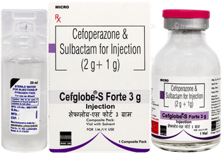 Cefglobe S Forte 2000/1000 MG Injection 1