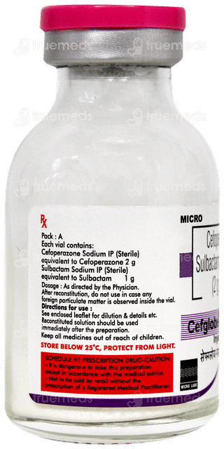 Cefglobe S Forte 2000/1000 MG Injection 1