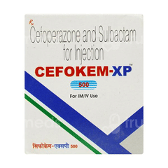 Cefokem Xp 500/500 Mg Injection 1