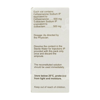 Cefokem Xp 500/500 Mg Injection 1