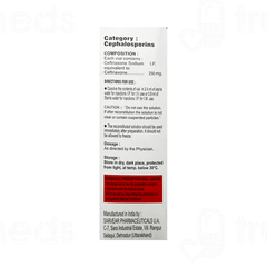 Cefone 250 MG Injection 1 Cefone 250 MG Injection 1