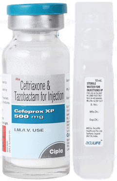 Cefoprox Xp 500/62.5 MG Injection 1 Cefoprox Xp 500/62.5 MG Injection 1