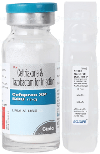 Cefoprox Xp 500/62.5 MG Injection 1