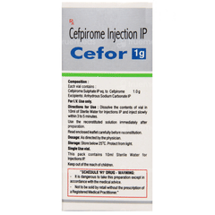 Cefor 1 Gm Injection 1