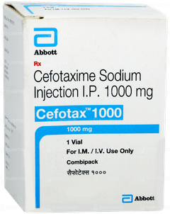 Cefotax 1000 Injection 1 Cefotax 1000 Injection 1