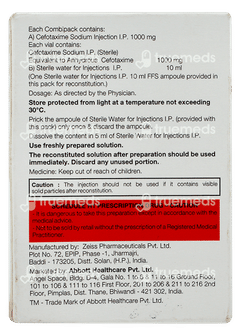 Cefotax 1000 Injection 1