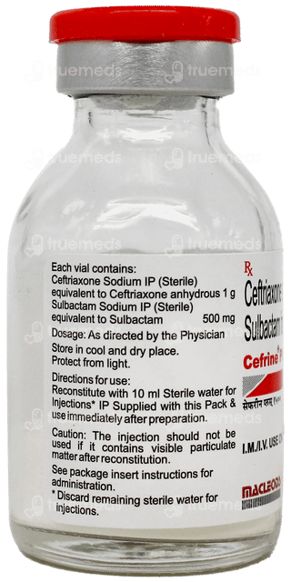Cefrine Plus 1500 Injection 1
