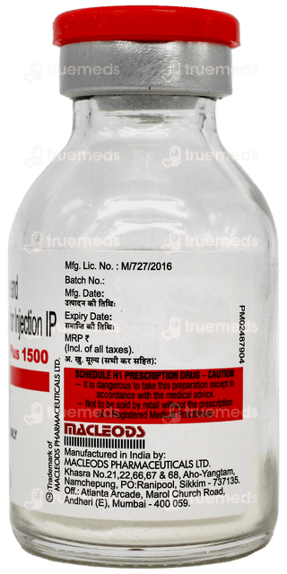 Cefrine Plus 1500 Injection 1