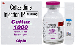 Ceftaz 1000 Injection 1