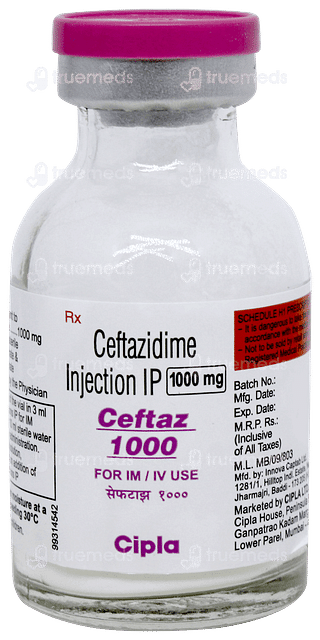 Ceftaz 1000 Injection 1