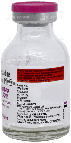 Ceftaz 1000 Injection 1 Ceftaz 1000 Injection 1