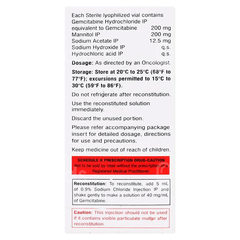 Celzar 200 Mg Injection 1 Celzar 200 Mg Injection 1