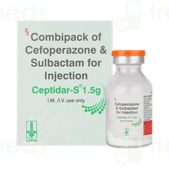 Ceptidar S 1.5g Injection 1 Ceptidar S 1.5g Injection 1