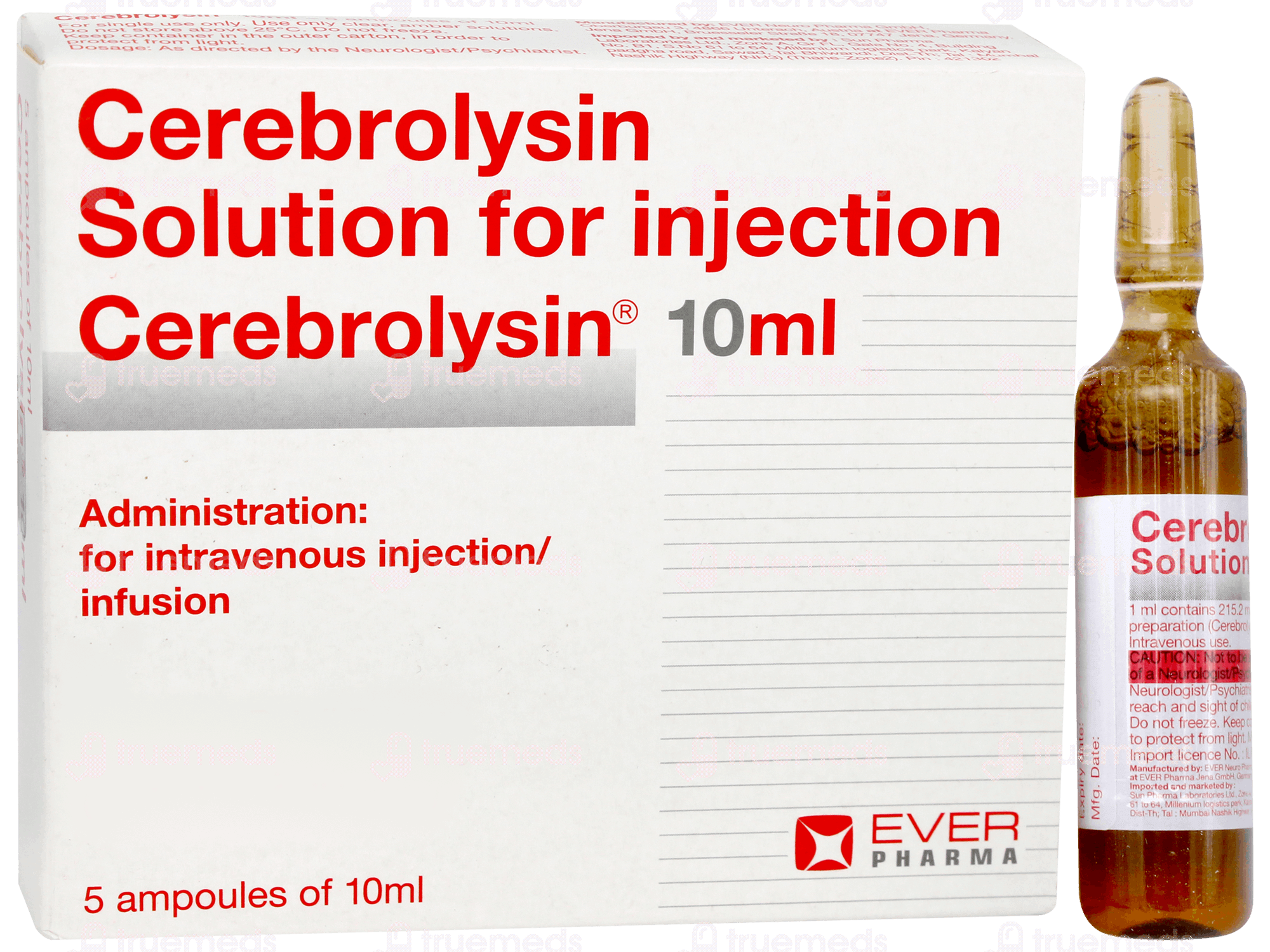 Cerebrolysin Injection 10 ML | Order Cerebrolysin Injection 10 ML Online at  Truemeds