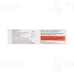 Chinsunate 60mg Injection 1