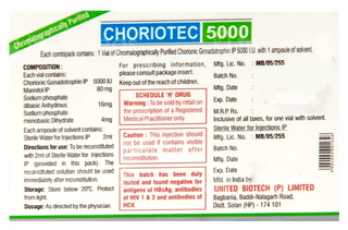 Choriotec 5000 Injection 1