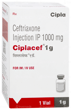 Ciplacef 1g Injection 1 Ciplacef 1g Injection 1