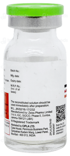 Ciplacef 1g Injection 1 Ciplacef 1g Injection 1