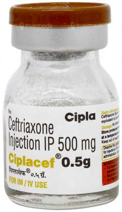 Ciplacef 0.5g Injection 1 Ciplacef 0.5g Injection 1