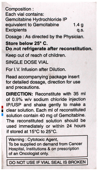 Citafine 1.4g Injection 1