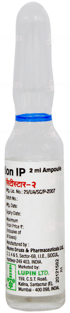 Citistar 2 Injection 2ml
